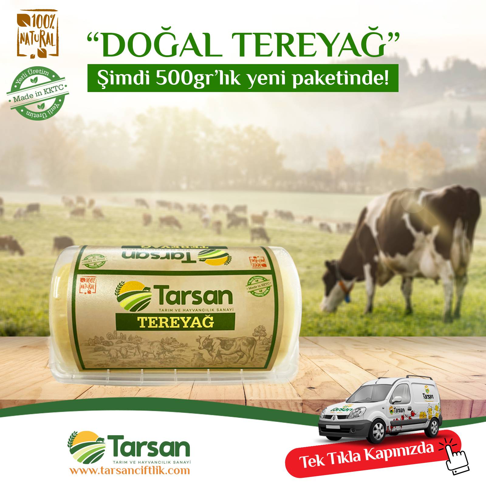 TEREYAĞI 500 GR 