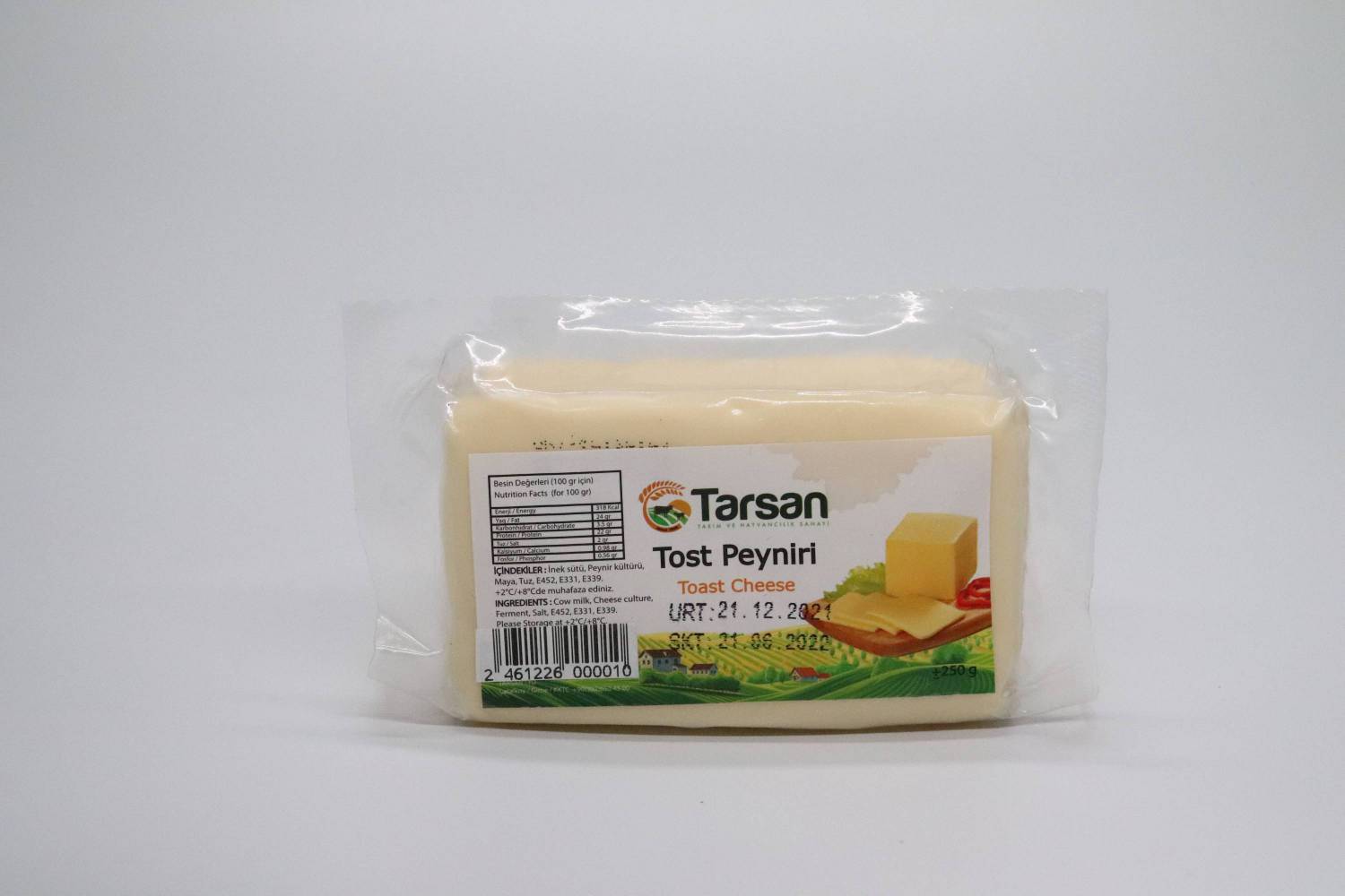 PEYNİR KAŞAR TAZE 250 GR 